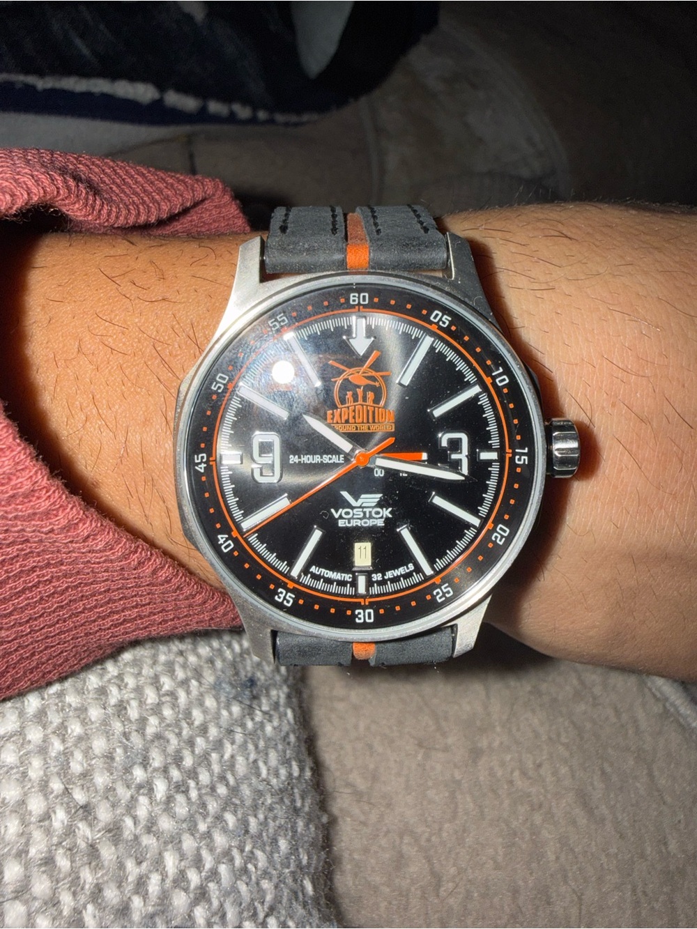 Vostok Europe Expedition Around the World 32 Jewel Automatic Men’s Watch
